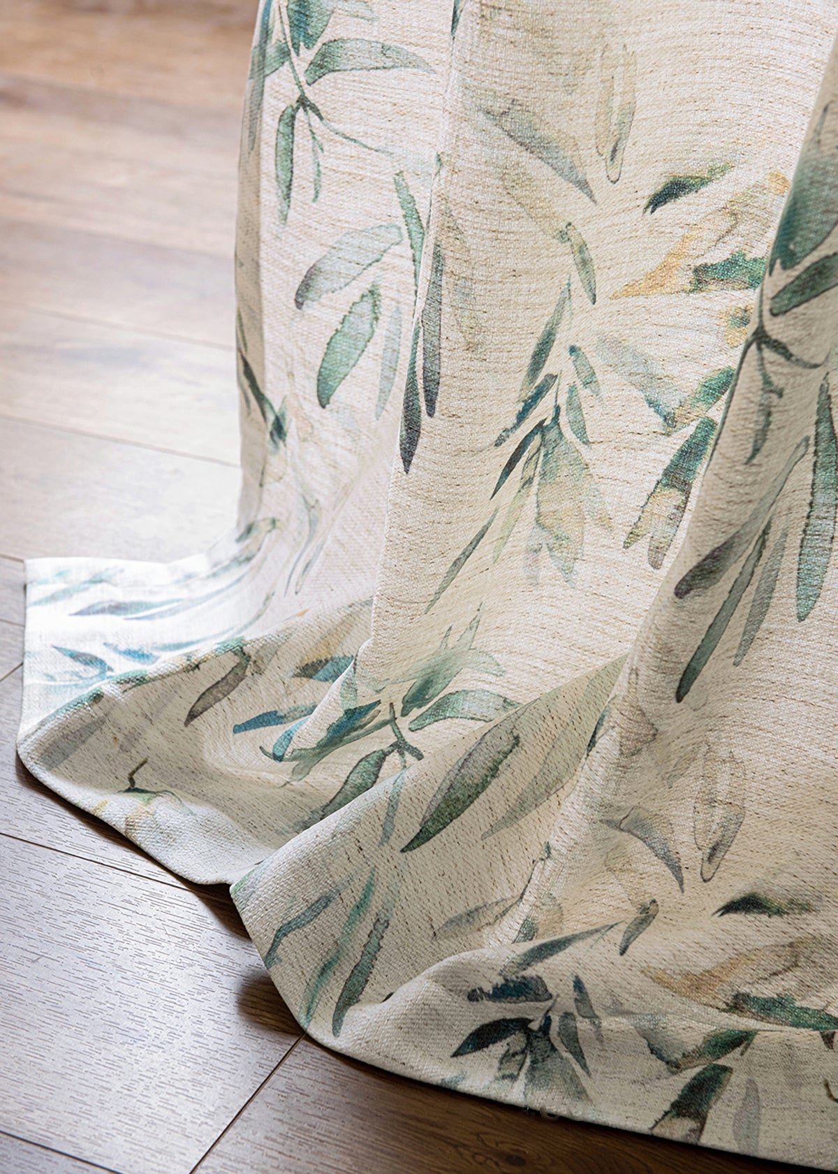 A Pair of  Floral Botanical Curtains, Floral Window Curtain, Meadow Floral Curtains, Bedroom/living room curtains, Custom Curtain Panels
