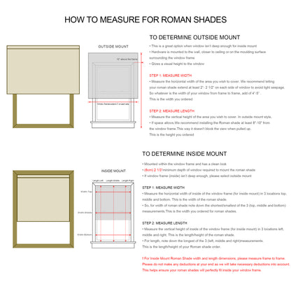 Blue Floral Flat Roman Shades for Windows, roman blinds for kitchen, Roman shades with chain mechanism, Custom window treatment